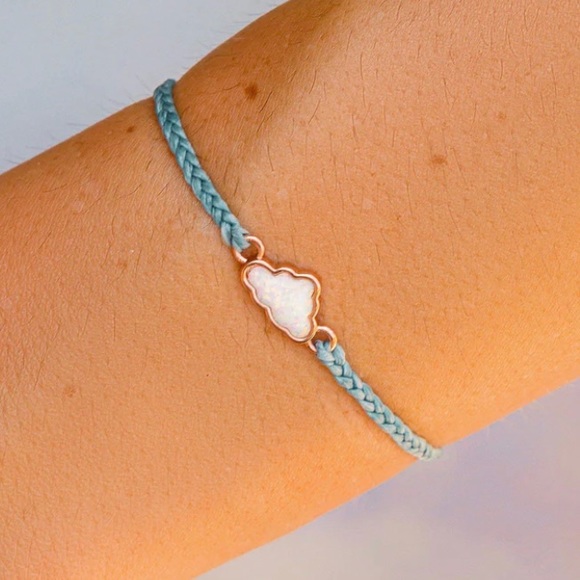 Brand New - PURA VIDA Opal Cloud Lavender Silver Bracelet - Picture 4 of 9